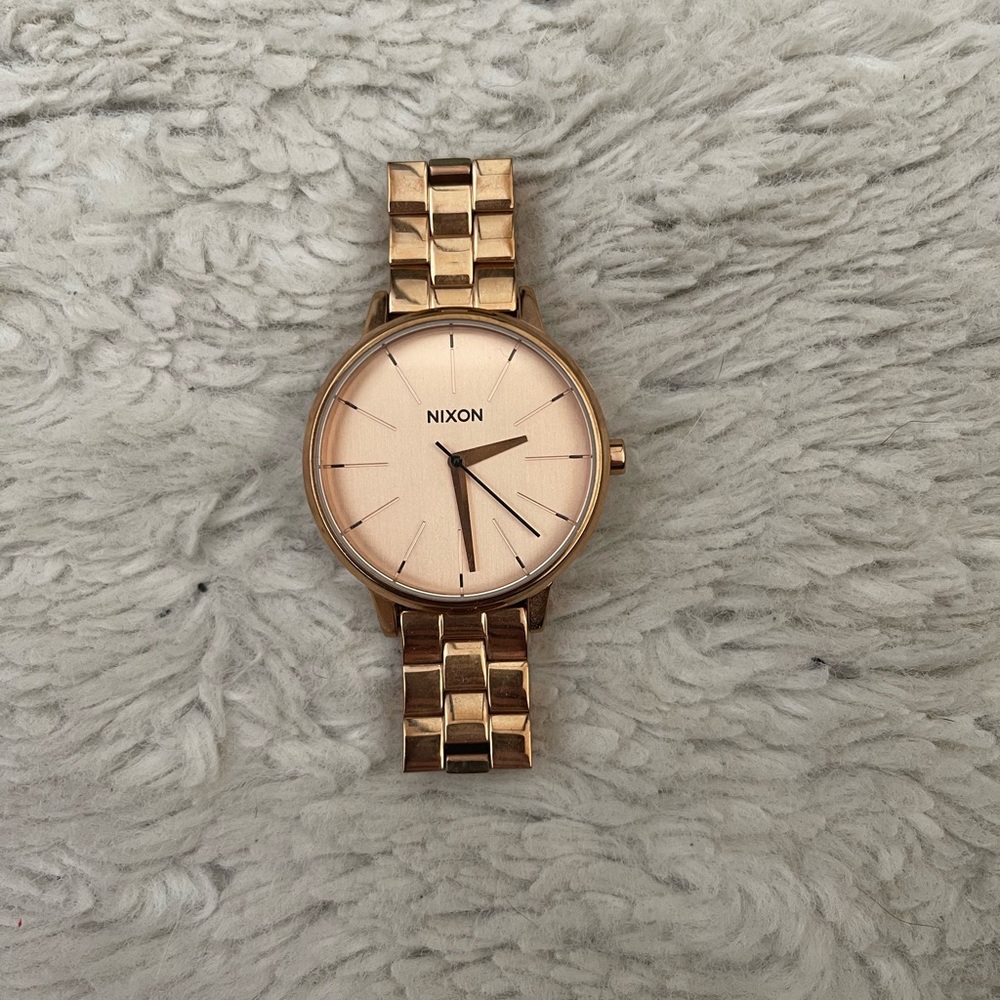 Rose Gold Women’s Nixon Watch